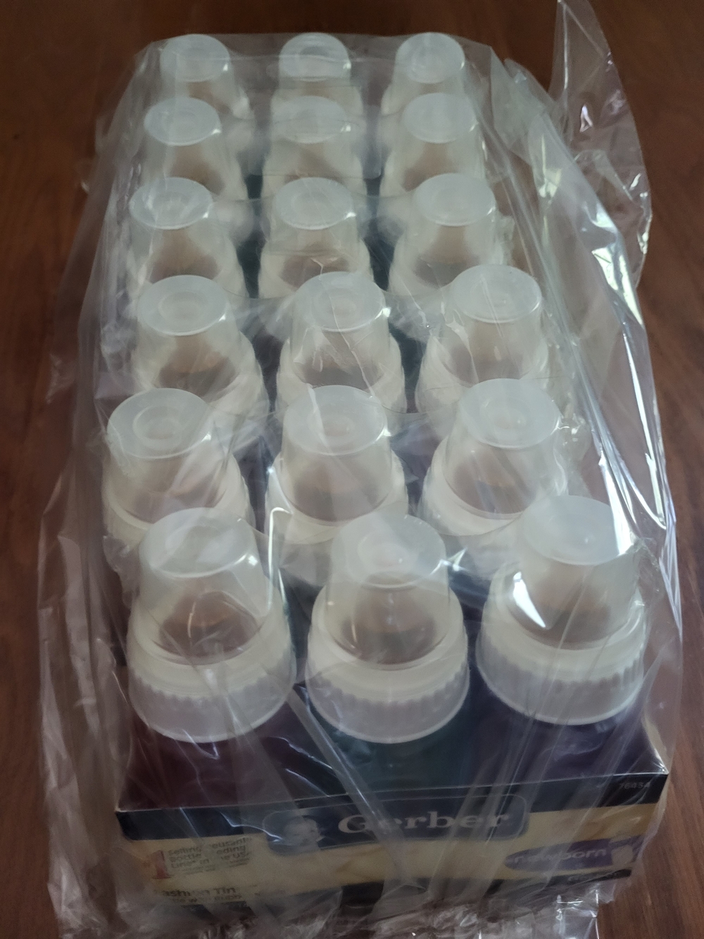 VINTAGE 18ct Gerber Fashion Tints 5 oz. Baby Bottles